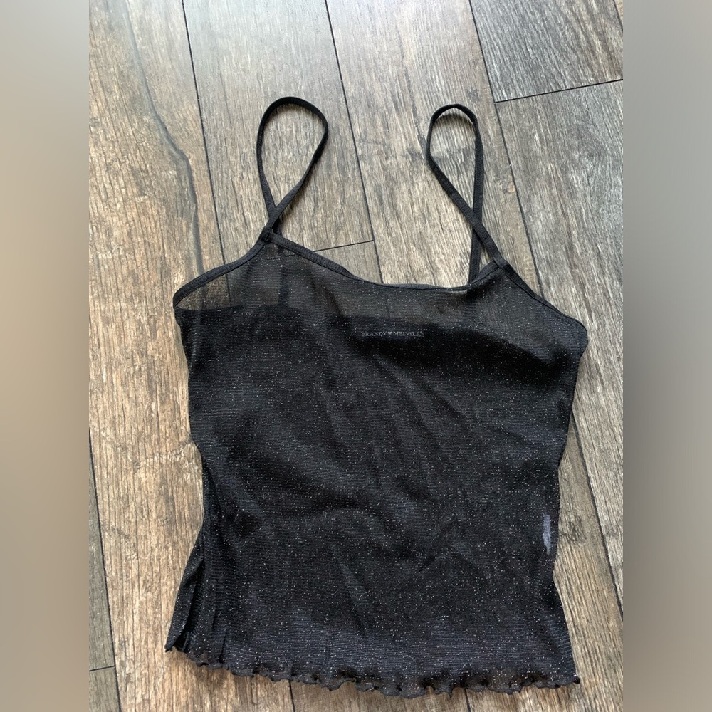 Brandy Melville sparkly tank top